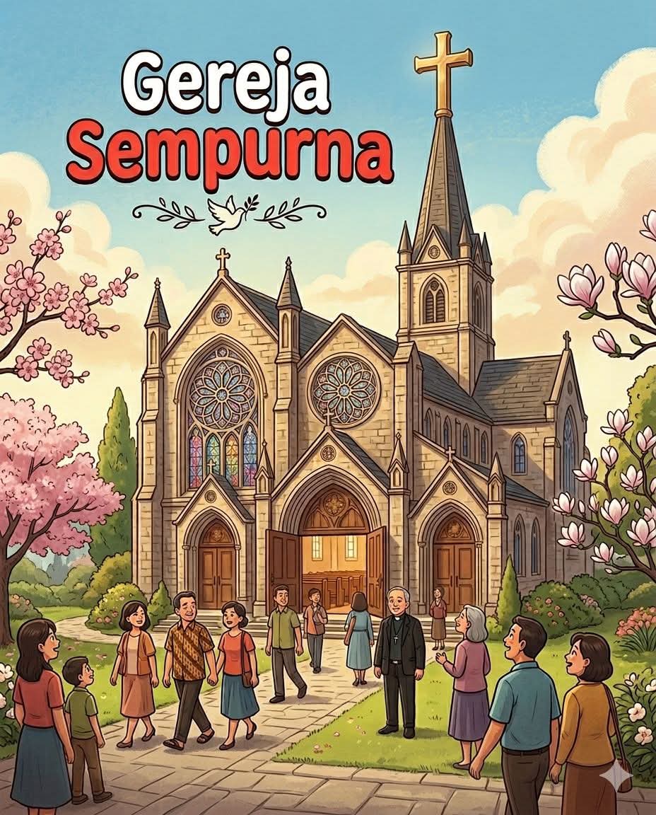 Jika ada gereja sempurna masukmu membuatnya tidak sempurna lagi